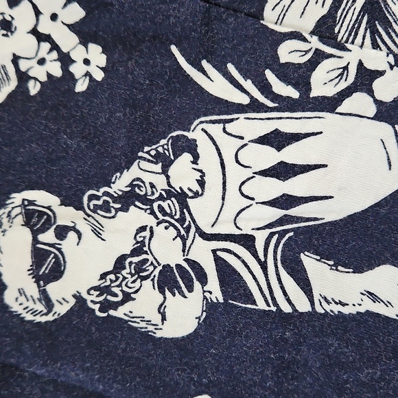 POLO Hawaiian Tee In WITH teddy Logo - Picture 4 of 5